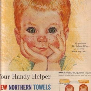 Northern Tissue Ad March 1961