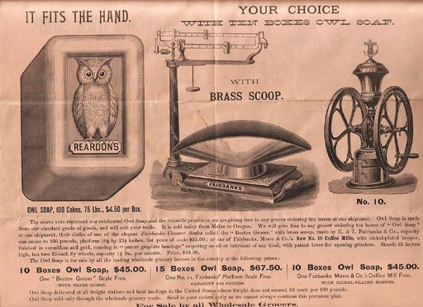 Owl Soap Ad