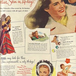 Palmolive Soap Ad December 1946
