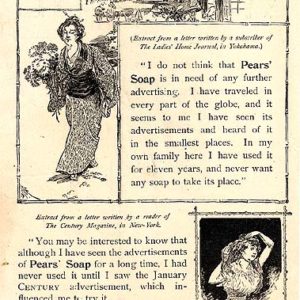 Pears Soap Ad 1900