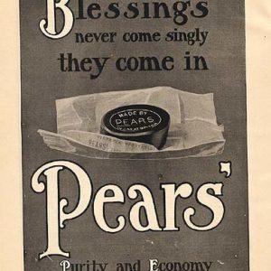 Pears Soap Ad 1907