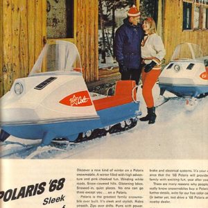 Polaris Snowmobile Ad 1967