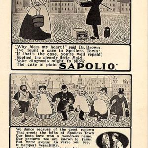 Sapolio Soap Ad 1901