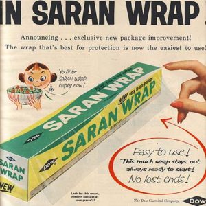 Saran Wrap Ad 1957
