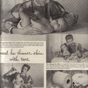 Scott Tissue Ad 1951