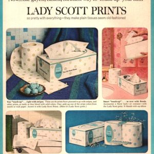 Scott Tissue Ad 1965