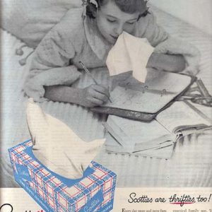 Scott Tissue Ad October 1951