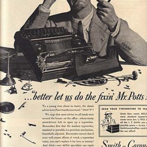 Smith-Corona Ad 1942