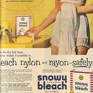Snowy Bleach Ad 1952