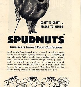 Spudnuts Ad 1949