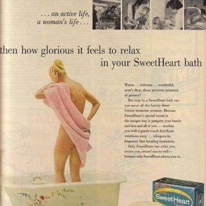 SweetHeart Soap Ad 1957
