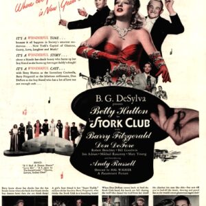 The Stork Club Movie Ad 1945