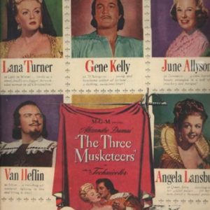 The Three Musketeers Movie Ad 1948