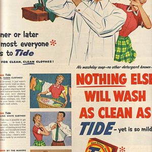 Tide Ad 1954