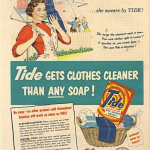 Tide Ad August 1951