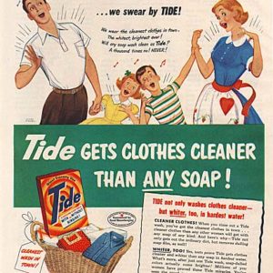 Tide Ad February 1952