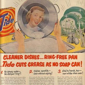 Tide Soap Ad 1952