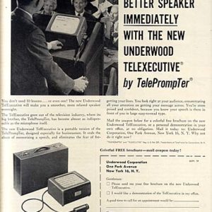 Underwood Ad 1955