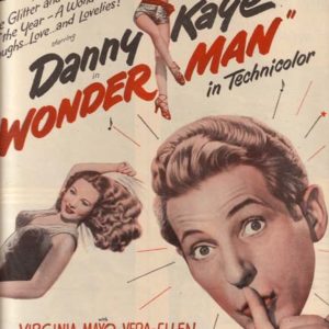 Wonder Man Movie Ad 1945