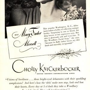 Woodbury Soap Ad October 1940