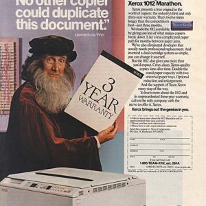 Xerox Ad 1986