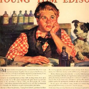 Young Tom Edison Movie Ad 1940