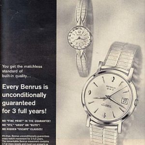 Benrus Ad 1962