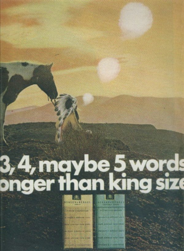 Benson & Hedges Ad 1968