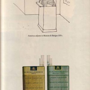 Benson & Hedges Ad 1969