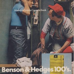 Benson & Hedges Ad August 1972