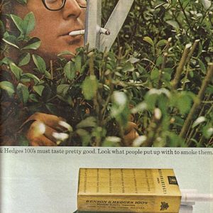 Benson & Hedges Ad November 1970