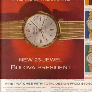 Bulova Ad 1960