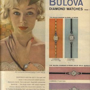 Bulova Ad June 1959