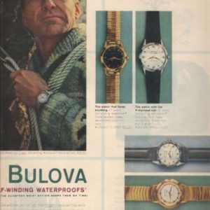 Bulova Ad May 1959