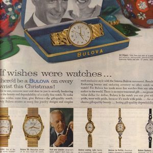 Bulova Ad November 1962