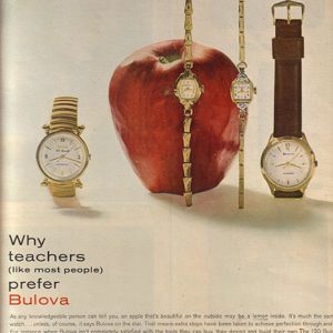 Bulova Ad October 1960