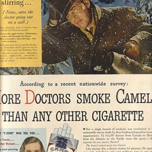 Camel Cigarettes Ad 1946