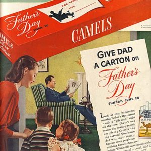 Camel Cigarettes Ad 1948