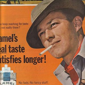 Camel Cigarettes Ad 1965