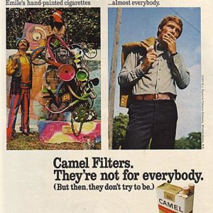 Camel Cigarettes Ad 1971