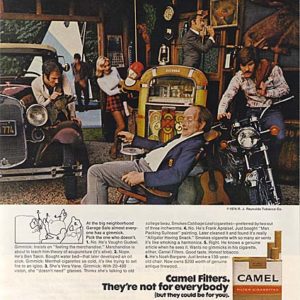 Camel Cigarettes Ad April 1974