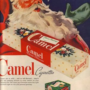 Camel Cigarettes Ad December 1948
