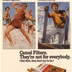 Camel Cigarettes Ad July 1972