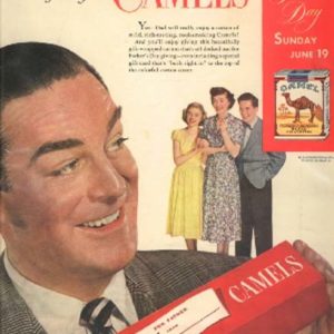 Camel Cigarettes Ad June 1949