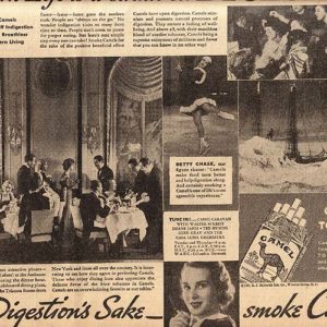 Camel Cigarettes Ad - March 1936