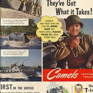 Camel Cigarettes Ad May 1943