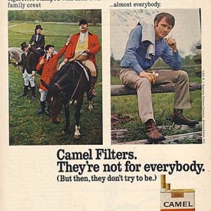 Camel Cigarettes Ad November 1972