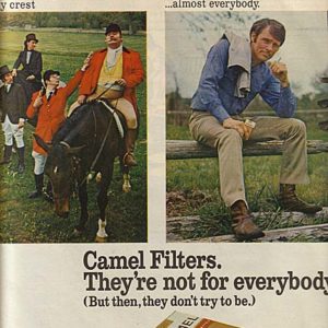 Camel Cigarettes Ad October 1971