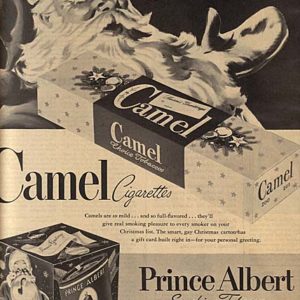 Camel Cigarettes & Prince Albert Smoking Tobacco Ad 1948