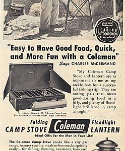 Coleman Ad 1952